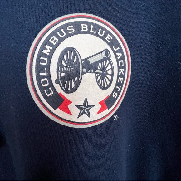 Columbus Bluejackets Hoodie Sz Xl - Picture 4 of 7